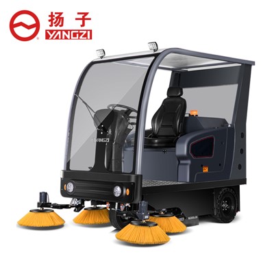 塑膠跑道可以用駕駛式掃地機打掃嗎？
